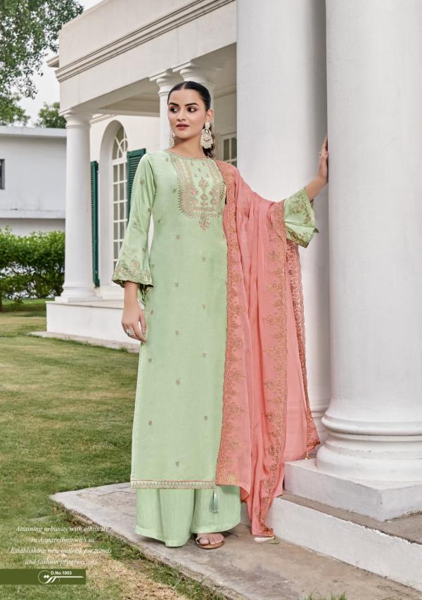 Zsm Nikhaar Fancy Cotton silk Designer Salwar Suit Collection